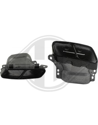 Terminale di scarico Mercedes classe A W176 AMG Look 12-18 (Cod. D-4168206)