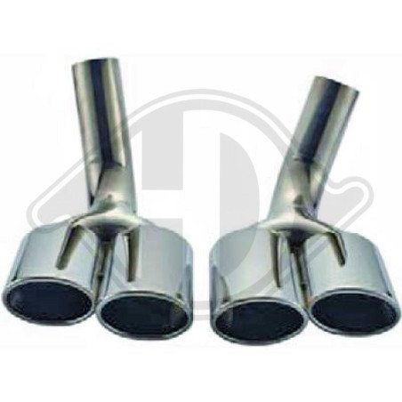 Terminale di scarico Mercedes G-Kl. W463 89- (Cod. D-4169500)