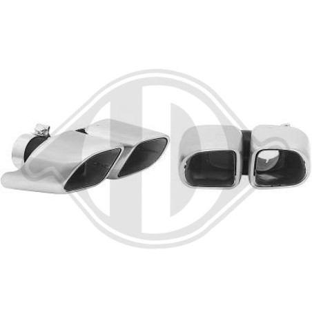 Terminale di scarico Porsche Macan 14- (Cod. D-4203001)