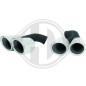 Terminale di scarico Porsche Cayenne 10-17 (Cod. D-4204002)