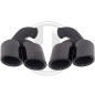 Terminale di scarico Porsche Cayenne 10-17 (Cod. D-4204006)