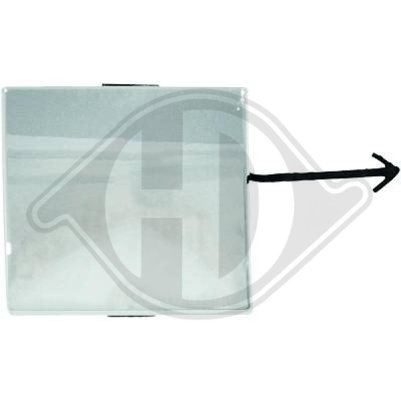 Coperchio gancio traino anteriore Peugeot 107 05-12 (Cod. D-4211161)