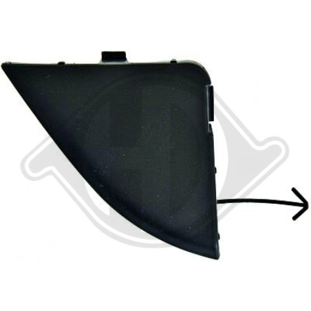 Coperchio gancio traino anteriore Peugeot 107 12- (Cod. D-4211261)