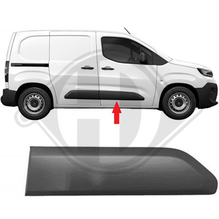 Modanatura decorativa/ protettiva Portiera anteriore Dx Citroen Berlingo Multispace/Kastenw.18- (Cod