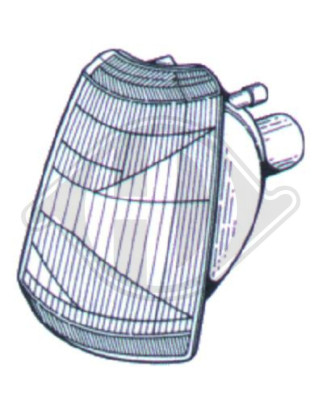 Indicatore direzione anteriore destro Peugeot 205 83-96 (Cod. D-4221072)