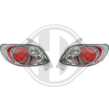 Kit fanalino posteriore Peugeot 206/206CC 98-06 (Cod. D-4225095)