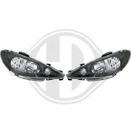 SET FARI ANTERIORI Peugeot 206/206CC 98-06 (Cod. D-4225180)