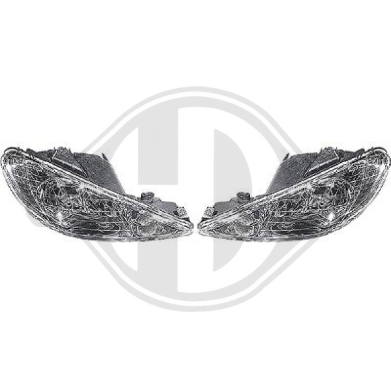 SET FARI ANTERIORI Peugeot 206/206CC 98-06 (Cod. D-4225181)