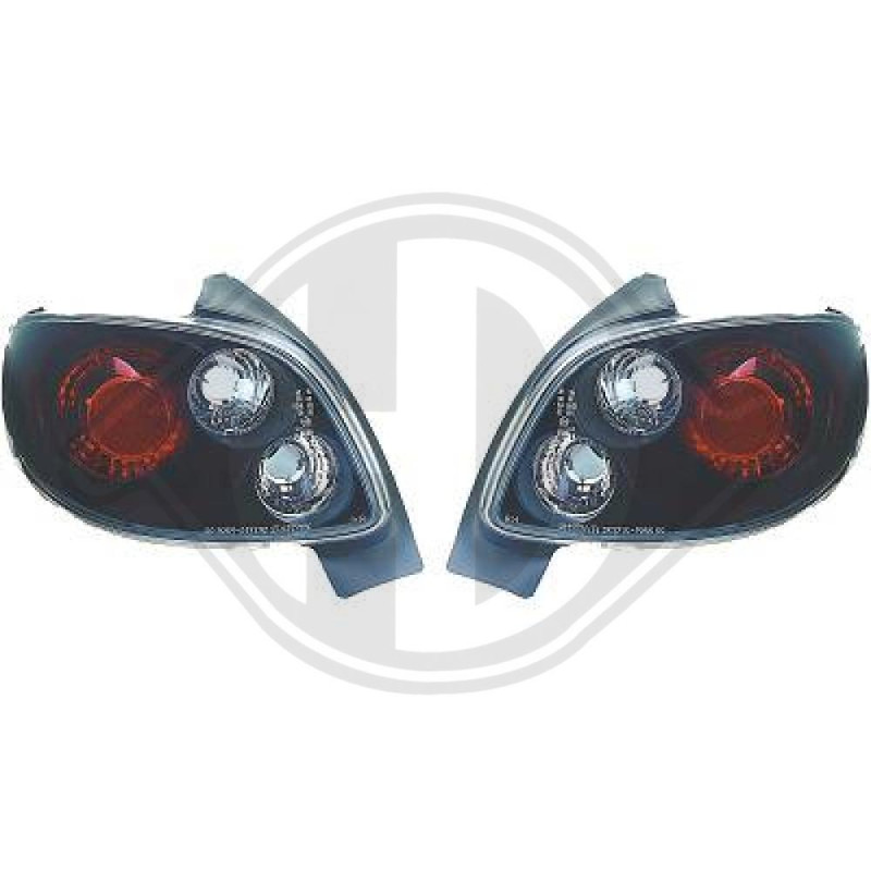 Kit fanalino posteriore Peugeot 206/206CC 98-06 (Cod. D-4225295)