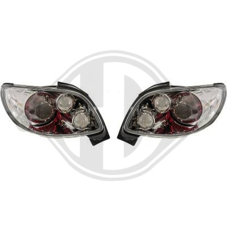 Kit fanalino posteriore Peugeot 206/206CC 98-06 (Cod. D-4225696)