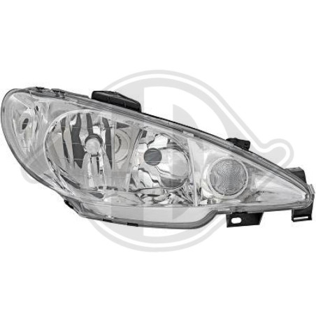 Faro anteriore destro Peugeot 206/206CC 98-08 (Cod. D-4225982)