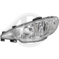 Faro anteriore sinistro Peugeot 206/206CC 98-08 (Cod. D-4225983)
