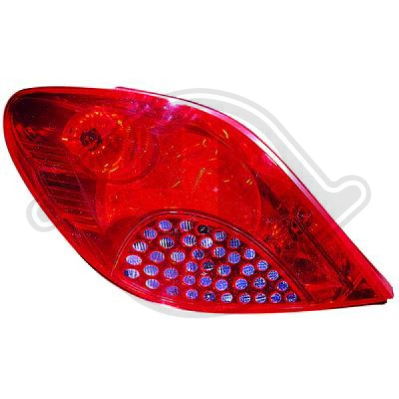 Luce posteriore Dx Peugeot 207 06-09 (Cod. D-4226090)