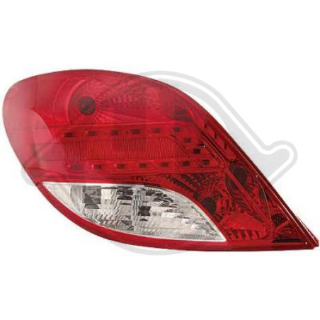 Luce posteriore Dx Peugeot 207 06-09 (Cod. D-4226190)