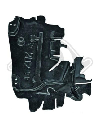 Insonorizzazione vano motore Peugeot 207 06-09 (Cod. D-4226218)