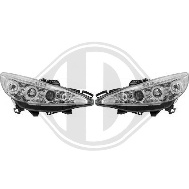 SET FARI ANTERIORI Peugeot 207 06-12 (Cod. D-4226280)