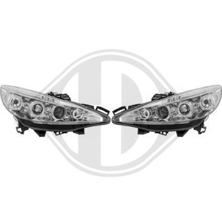 SET FARI ANTERIORI Peugeot 207 06-12 (Cod. D-4226280)
