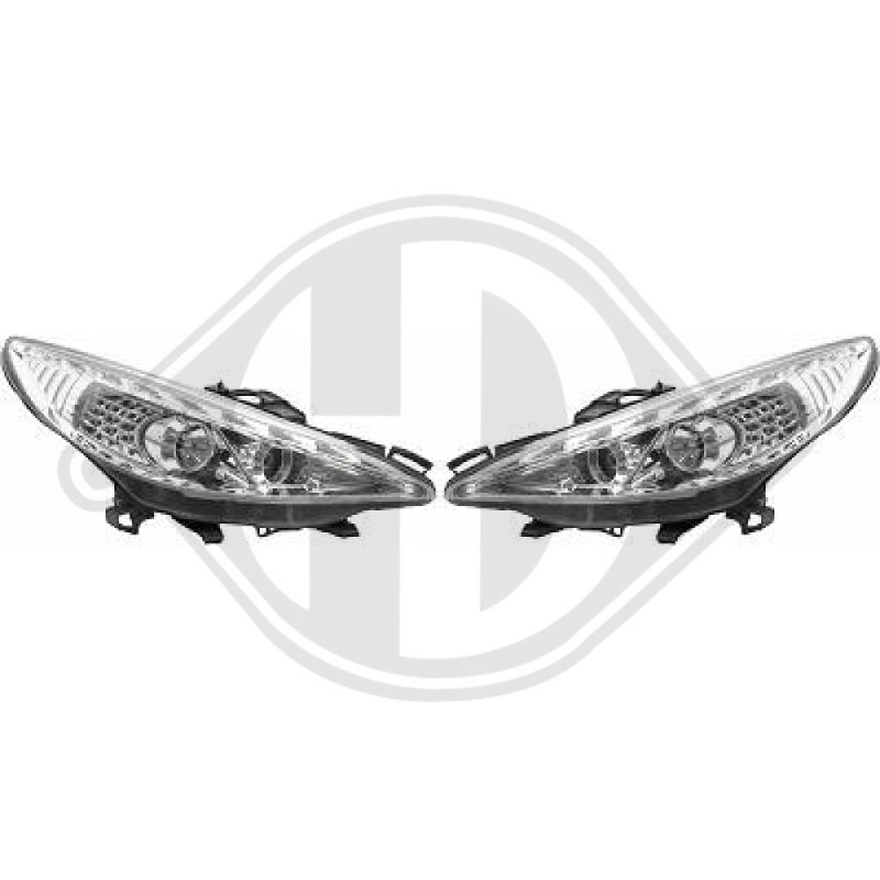 SET FARI ANTERIORI Peugeot 207 06-12 (Cod. D-4226285)