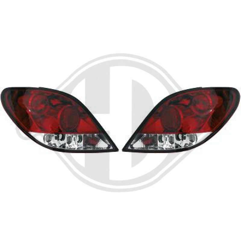 Kit fanalino posteriore Peugeot 207 06-12 (Cod. D-4226295)