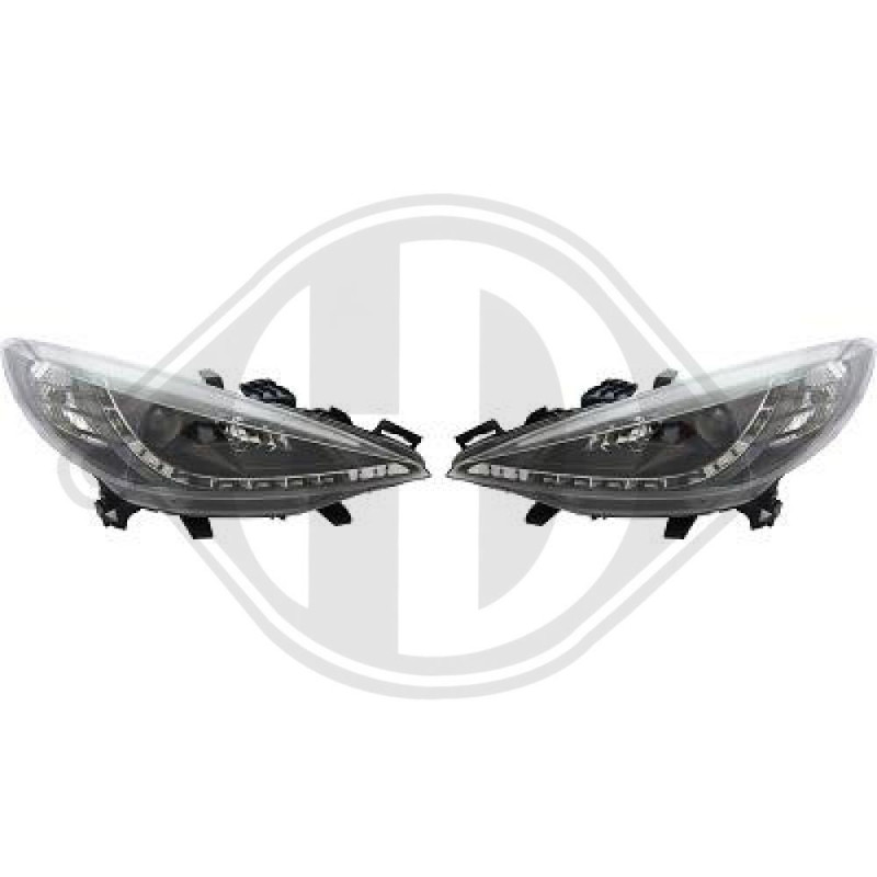 SET FARI ANTERIORI Peugeot 207 06-12 (Cod. D-4226686)
