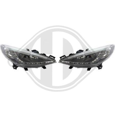 SET FARI ANTERIORI Peugeot 207 06-12 (Cod. D-4226686)