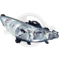 Faro anteriore destro Peugeot 207 06-09 (Cod. D-4226980)