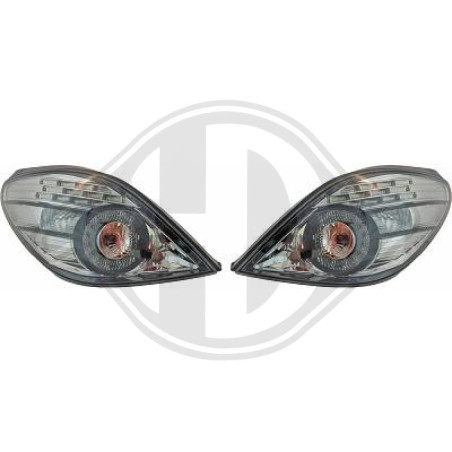Kit fanalino posteriore Peugeot 207 06-12 (Cod. D-4226998)