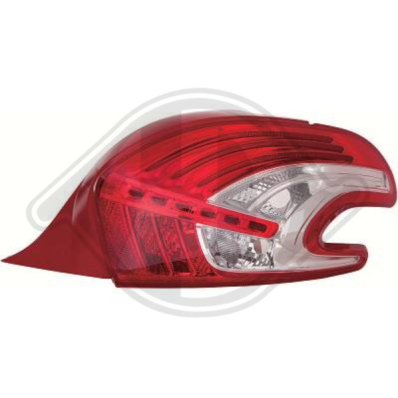 Luce posteriore Sx Peugeot 208 12-15 (Cod. D-4227091)