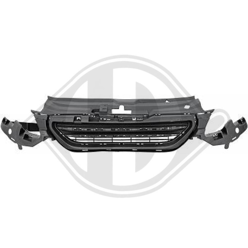Griglia radiatore Peugeot 2008 14-16 (Cod. D-4227640)