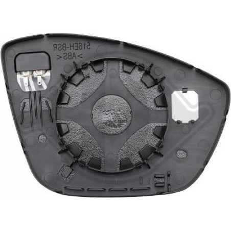 Vetro specchio Specchio esterno Opel Corsa F 3/5 PORTE 20- (Cod. D-4228025)