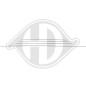 Kit modanature decorative/ protettive Griglia radiatore Peugeot 307 Berl./SW/Break 05-07 (Cod. D-423