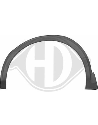 Modanatura decorativa/ protettiva Parafango anteriore sinistro Peugeot 3008 17- (Cod. D-4236563)