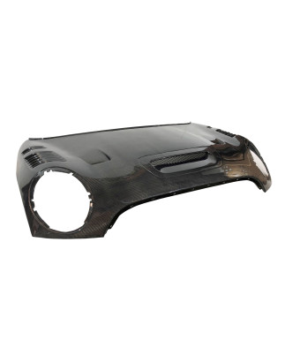 Cofano Carbonio Mini Cooper R55 / R56 / R57 2006-2010 Look JCW (Cod. E-TCMINI25)