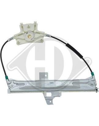 Alzacristallo posteriore destro Peugeot 407 Berlina/Station wagon 04-10 (Cod. D-4243122)