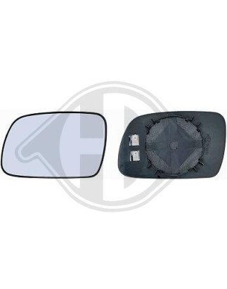 Vetro specchio Specchio esterno Peugeot 407 Berlina/Station wagon 04-10 (Cod. D-4243227)