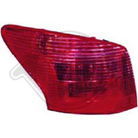 Luce posteriore Dx Peugeot 407 Berlina/Station wagon 04-10 (Cod. D-4243690)