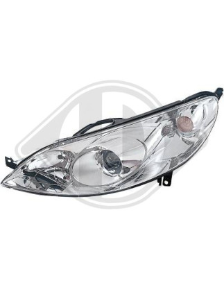 Faro anteriore sinistro Peugeot 407 Berlina/Station wagon 04-10 (Cod. D-4243981)