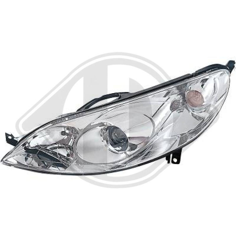 Faro anteriore sinistro Peugeot 407 Berlina/Station wagon 04-10 (Cod. D-4243981)