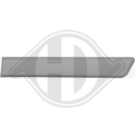 Modanatura decorativa/ protettiva Portiera posteriore Sx Peugeot Bipper 08- (Cod. D-4285423)