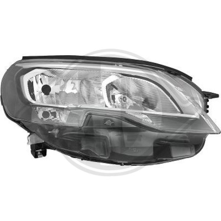 Faro anteriore destro Peugeot Expert / Traveller 16- (Cod. D-4292980)