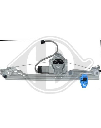Alzacristallo posteriore sinistro Renault Modus 04-07 (Cod. D-4405223)