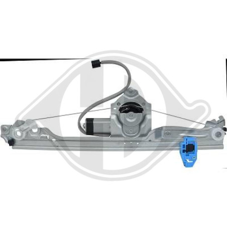 Alzacristallo posteriore sinistro Renault Modus 04-07 (Cod. D-4405223)