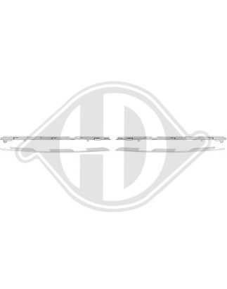 Kit modanature decorative/ protettive Griglia radiatore Renault Captur 20- (Cod. D-4407044)