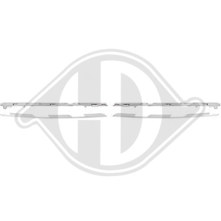 Kit modanature decorative/ protettive Griglia radiatore Renault Captur 20- (Cod. D-4407044)