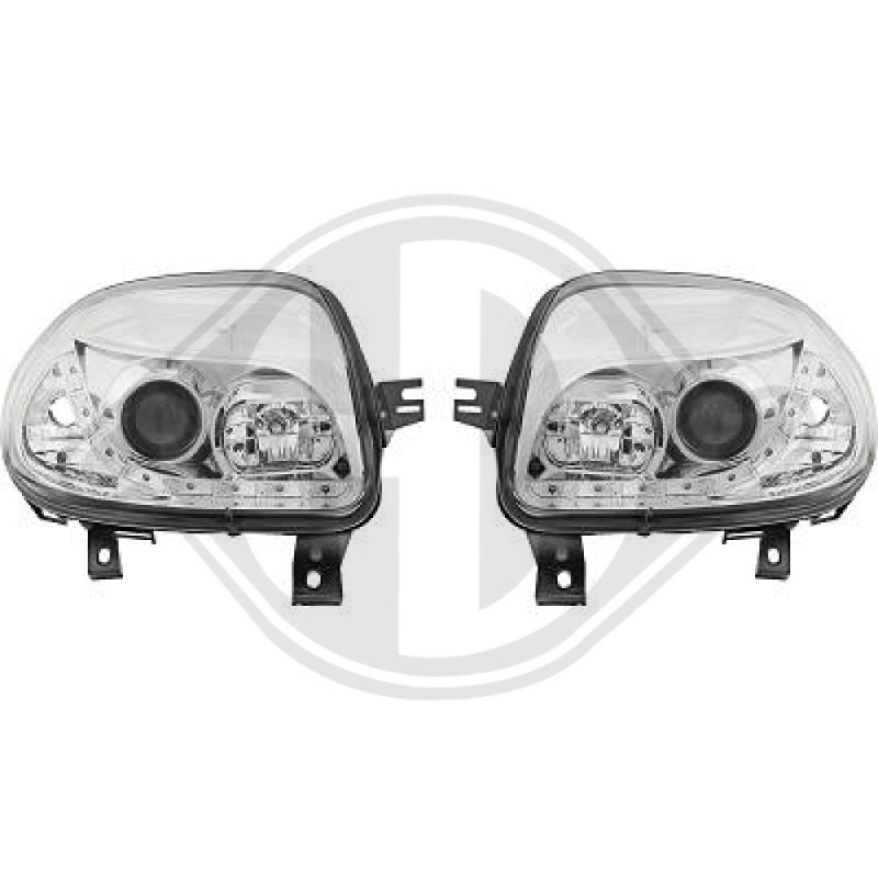 SET FARI ANTERIORI Renault Clio II 98-01 (Cod. D-4413485)