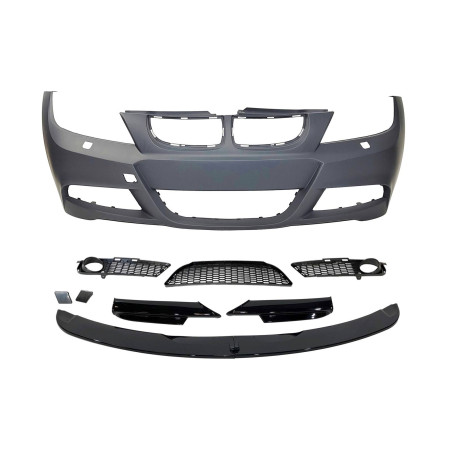 Paraurti Anteriore BMW E90 / E91 05-08 M-Tech Washer Spoiler Anteriore (Cod. E-TCB009016347)