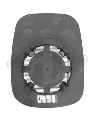 Vetro specchio Specchio esterno Nissan Kubistar 03-09 (Cod. D-4413628)