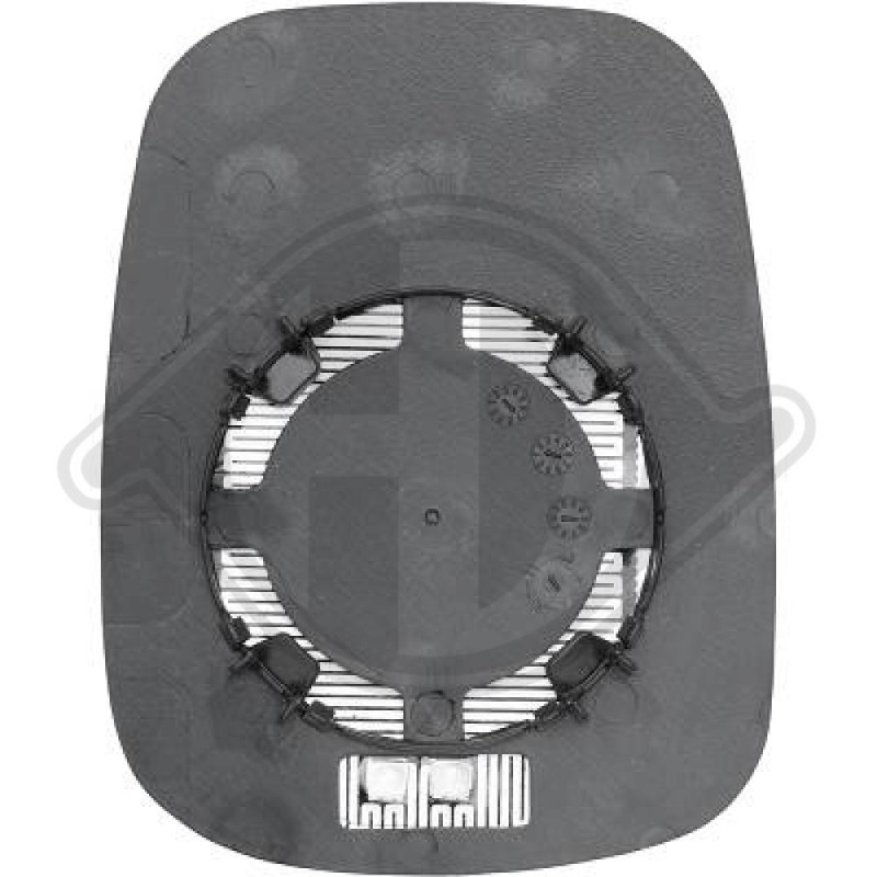 Vetro specchio Specchio esterno Nissan Kubistar 03-09 (Cod. D-4413628)
