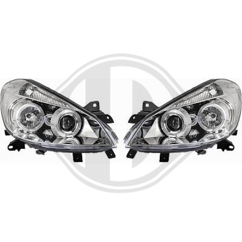 SET FARI ANTERIORI Renault Clio III 05-09 (Cod. D-4414880)