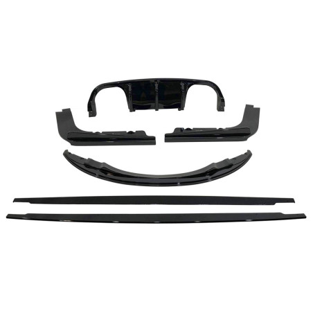 Kit Estetico BMW E92 / E93 Look M3 Nero lucido (Cod. E-TCB105663456342)